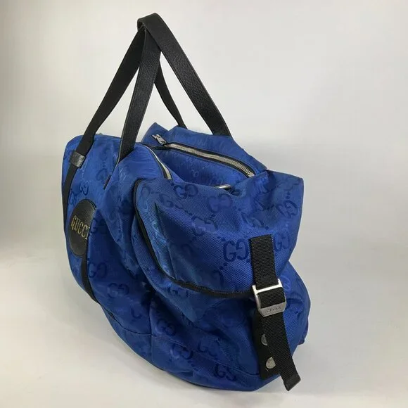Gucci Off the Grid Duffle Bag GG Monogram Blue